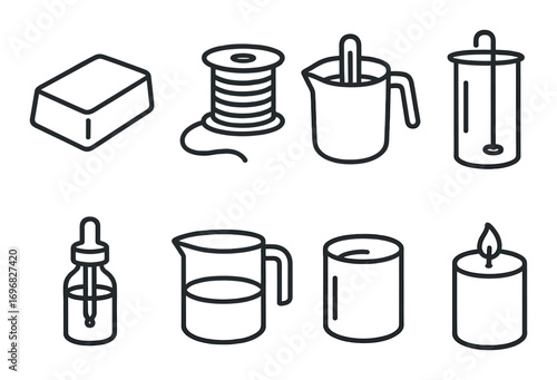Urban environment silhouette icon set. featuring cityscape, garden, building, tree, plants, bicycle, park