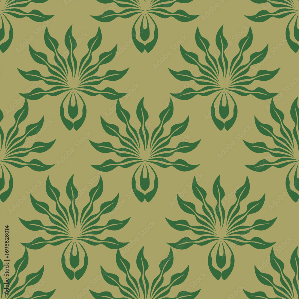 Fototapeta premium Amazing seamless floral pattern with bright colorful small flowers