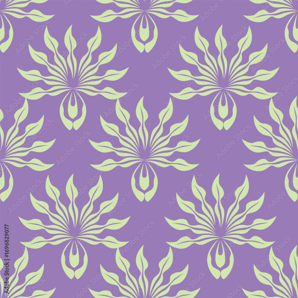 Fototapeta premium cute flower pattern image for fabric textile or wall decoration 