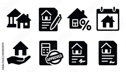 Football silhouette icon set. featuring ball, goal, whistle, flag, shoe, bottle, board, and shin guard symbols