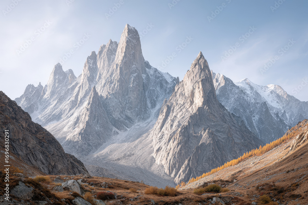 Fototapeta premium explore majestic features of world top mountains highlighting their geological wonders