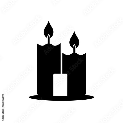 Whimsical candlelight glow a adventure vector illustration