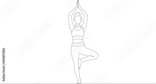 Tree pose yoga asana vrikshasana benefits and how to perform it