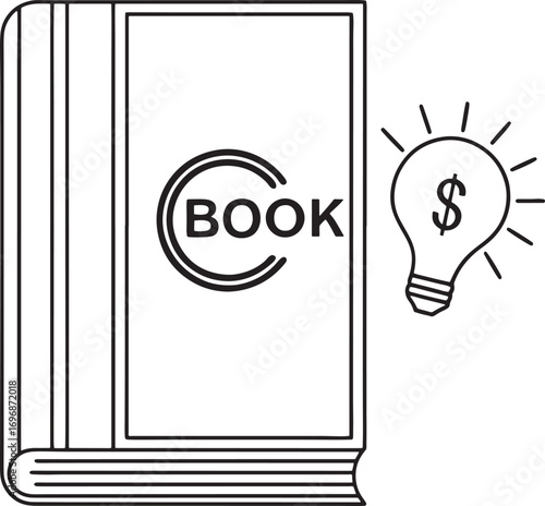 Knowledge Leads to Financial Success Concept