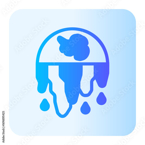 stalactite gradient icon