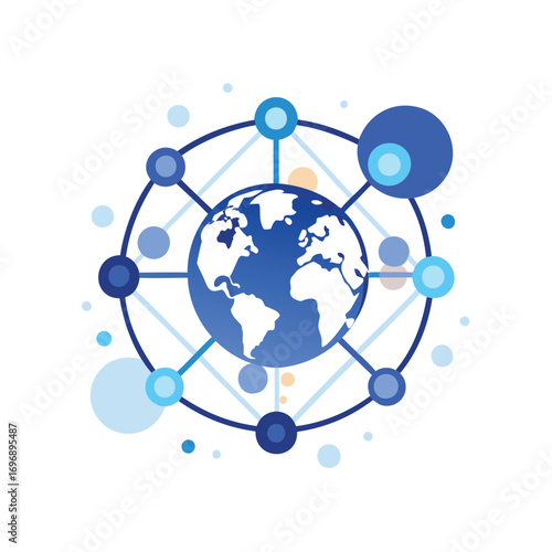 Global network connections and digital communication