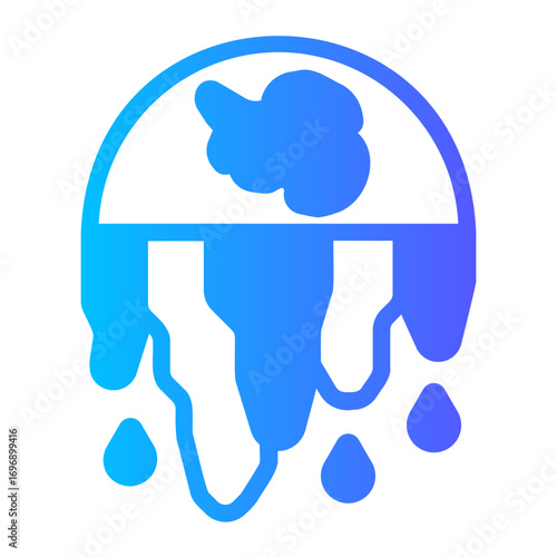 stalactite gradient icon