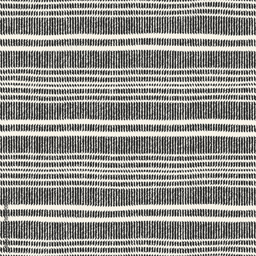 Monochrome Grain Broken Variegated Stripes Pattern