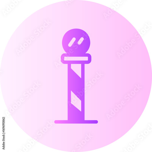 South Pole line icon