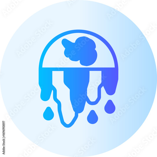 stalactite line icon