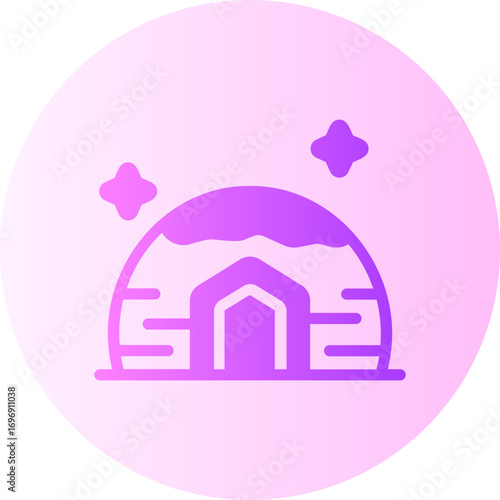igloo line icon