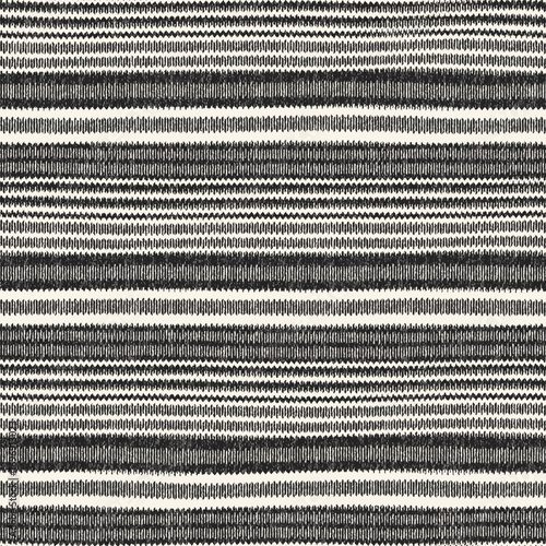 Monochrome Grain Broken Variegated Stripes Pattern