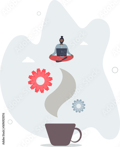 Business guru or expertise, professional advisor or consultant, smart thinking to solve problem concept,.life and employment of people.