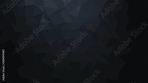 Dark Geometric Polygonal Background abstract