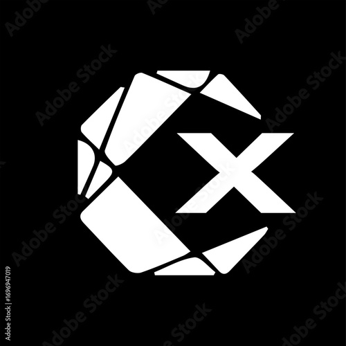 Adobe Illustratocreative technology monogram initials letter logo concept. Unique modern flat abstract vector polygon letter logo design.
r Artwork