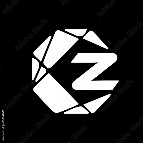 Adobe Illustratocreative technology monogram initials letter logo concept. Unique modern flat abstract vector polygon letter logo design.
r Artwork