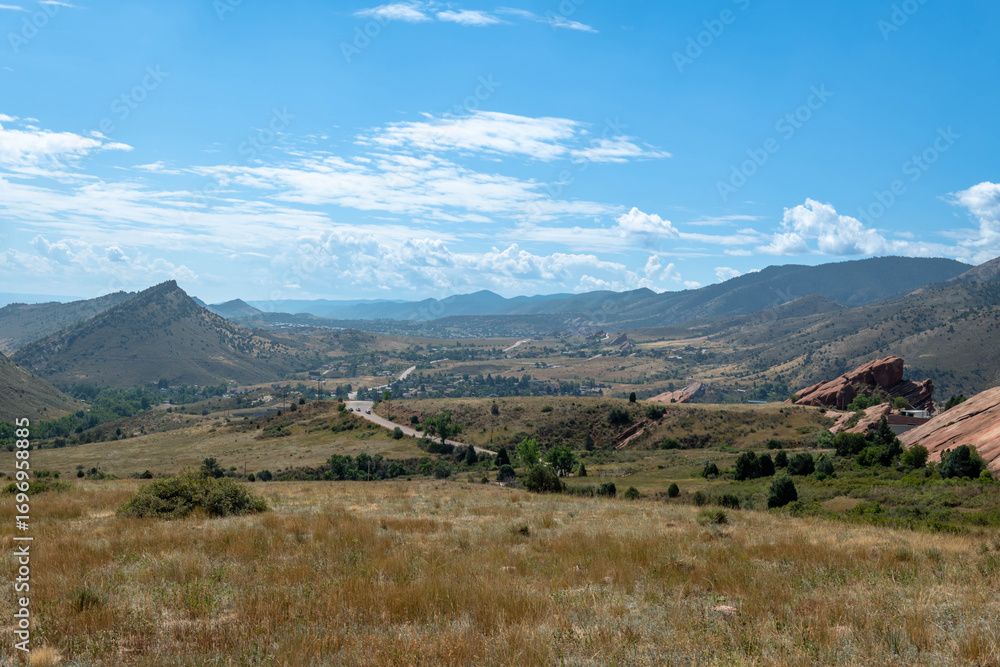 Naklejka premium Red Rocks Amphitheater outside of Denver, Colorado