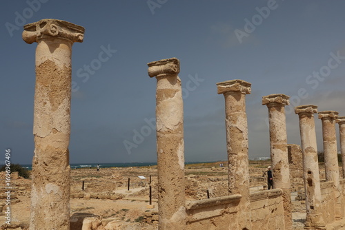 Greek Ruins in Paphos Cyprus