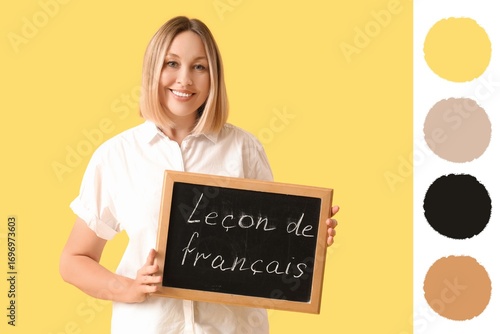 Female French language teac...