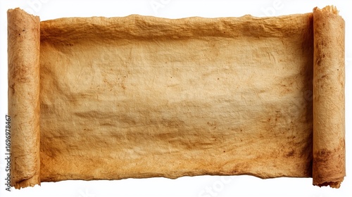 Ancient parchment scroll