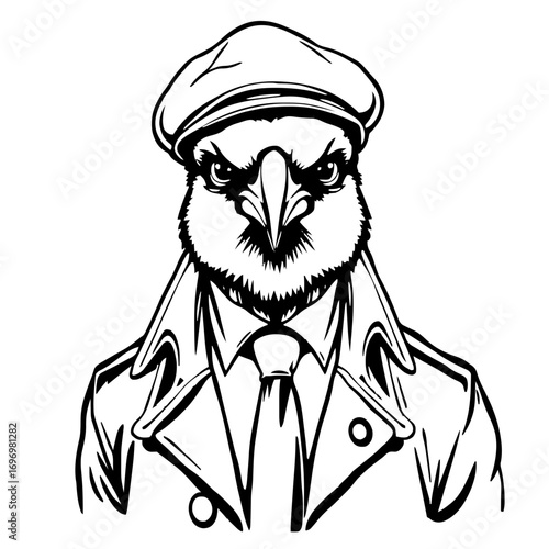Magpie Classic Flat-cap #355