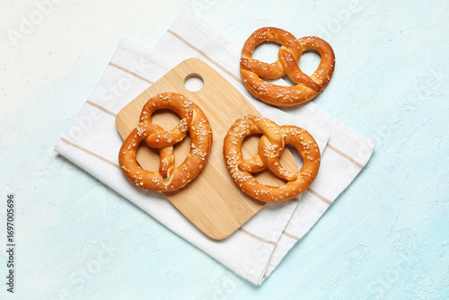Cutting board with tasty pr...