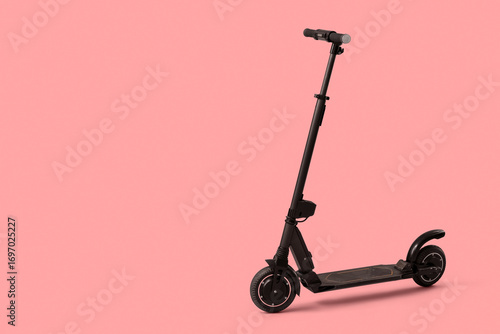 Modern electric scooter on ...