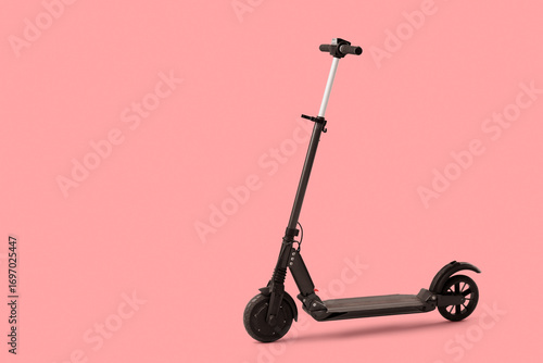Modern electric scooter on ...