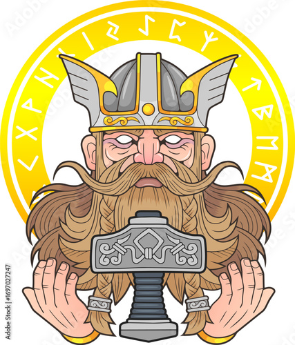 mythological scandinavian god of thunder