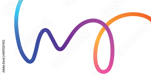 Vibrant Abstract Lines Intertwining on a Black Background. A dynamic image featuring interwoven, colorful lines in various shades of the rainbow against a solid black backdrop.