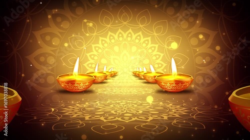Wallpaper Mural Diwali background animation suited for broadcast, commercials that can be used in Diwali Greeting videos, Deepavali, Dussera, Danteras, Shivratri, Navratri and other Indian Hindu Festival Videos also. Torontodigital.ca