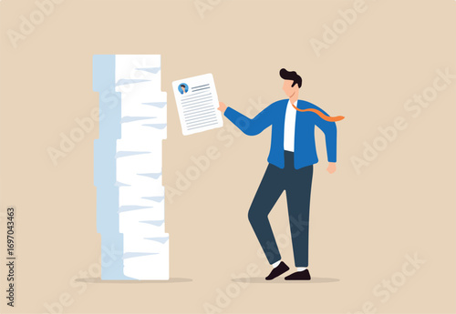 HR manager stacking resumes constructing strong team building talent strategic hiring foundation of success