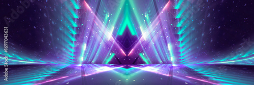 Abstract futuristic backgro...