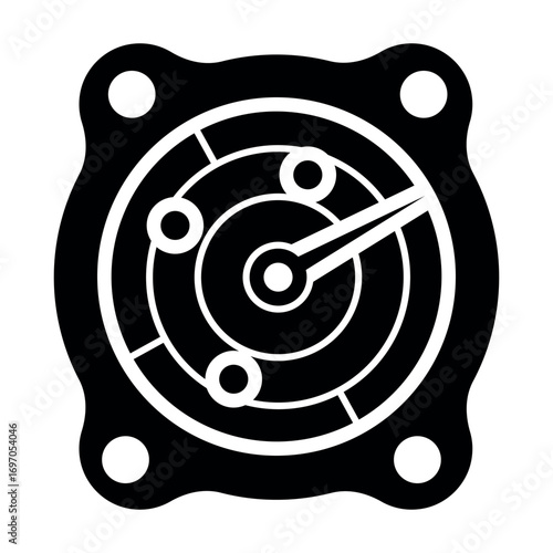 Drone Radar Icon