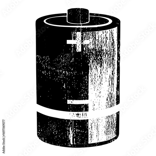 Vector Monochrome battery displays low power level.