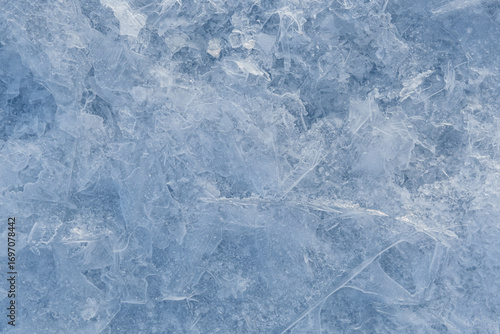 blue ice texture background