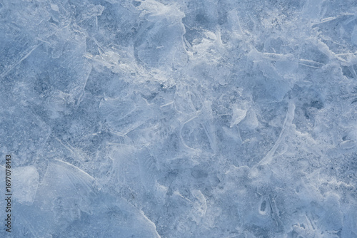 blue ice texture background
