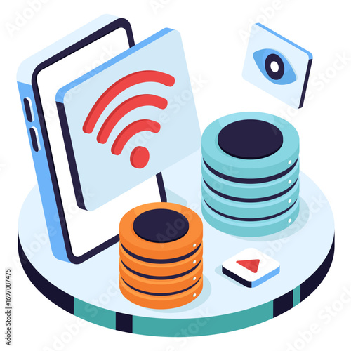An illustration design of mobile database