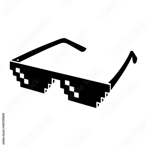 gen z glasses vector illustration