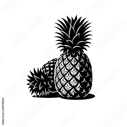 illustration of pineapple