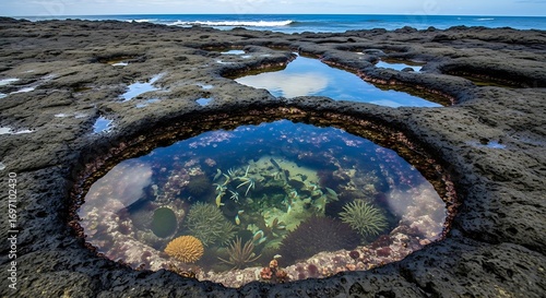 Wallpaper Mural Tide Pool with Hawaii. Torontodigital.ca