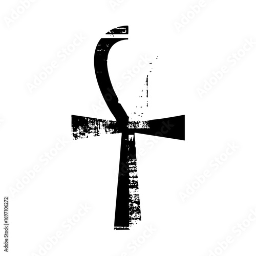 Vector Ancient Egyptian Ankh Symbol