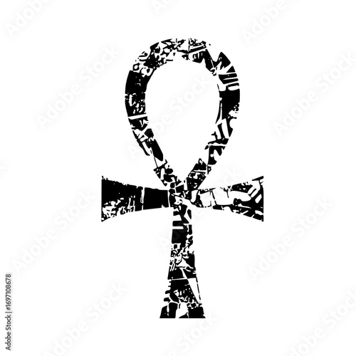 Vector Ancient Egyptian Ankh Symbol