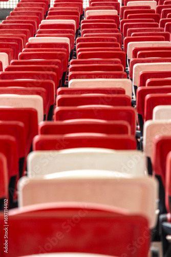 Photography Seat arrangement inside Singapore National Stadium