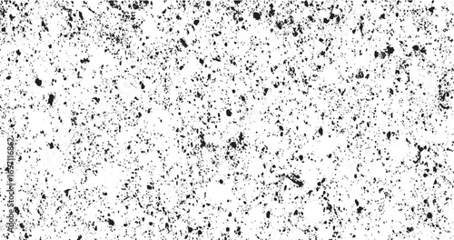 Dirty or dust film grain speck grit grunge overlay on white background grain noise grain dot white paper noise texture with distress effect vector illustration pattern background.