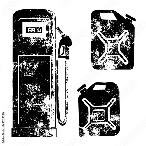 Vector Fuel Station and Portable Containers