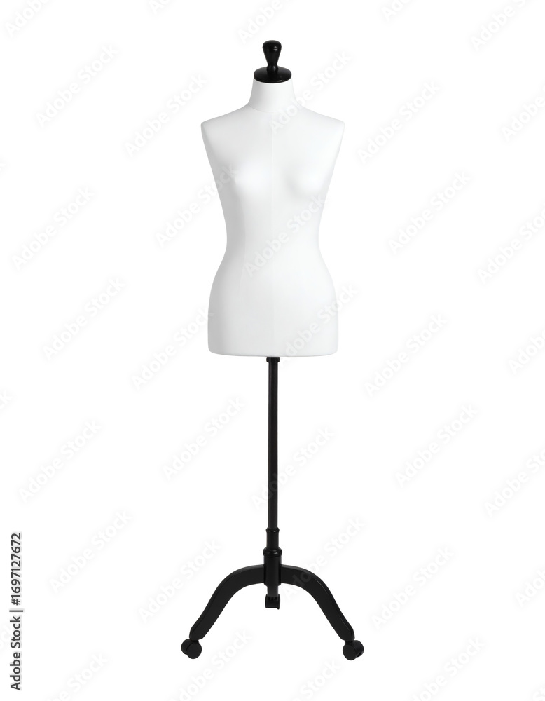 Obraz premium Professional dress form on stand, perfect for fashion design, clothing display, and retail merchandising