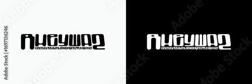 Minimal alphabet fonts . elegant fashion regular custome round line font typography typeface. vector
