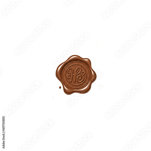 wax stamp with wax seal