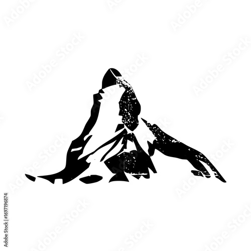 Vector Dynamic dancer silhouette performs a fluid pose.